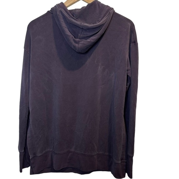 Athleta Sayulita Funnel Neck Hoodie Pull Over Regal Plum Purple Womens Size XS - Picture 2 of 8